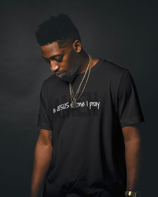 In Jesus’ Name I Pray Amen T-Shirt – Unisex Christian Faith Graphic Tee
