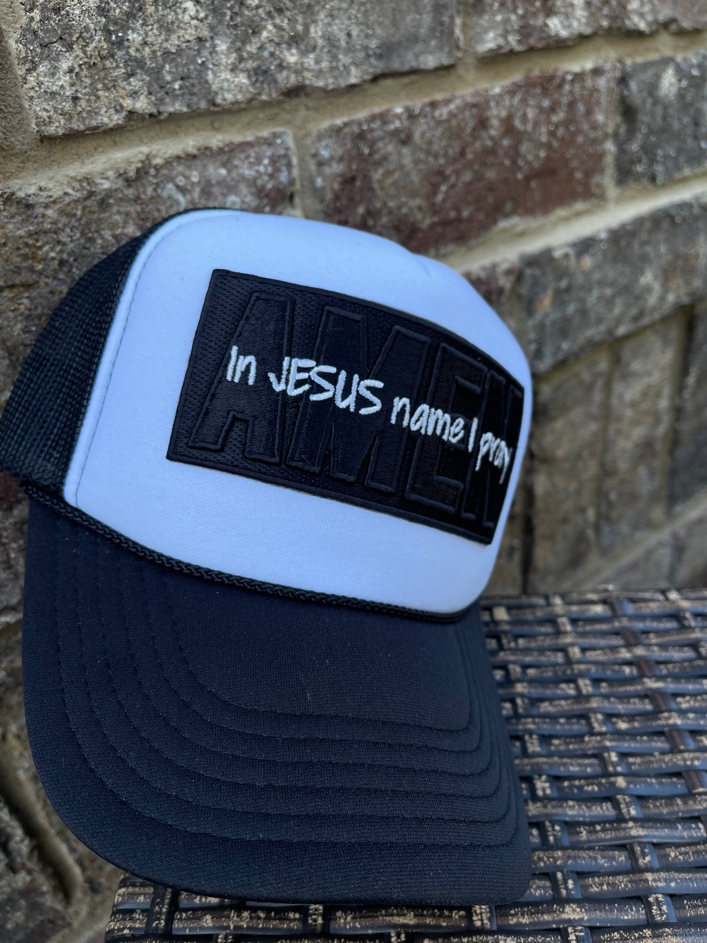 Foam Trucker Hat (IN JESUS NAME I PRAY)