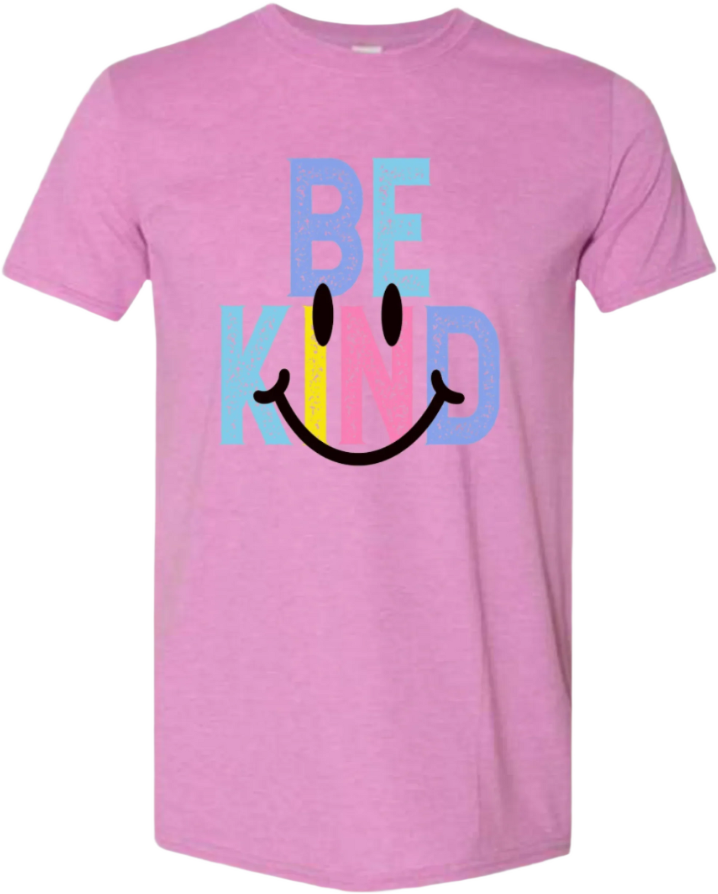 Be Kind T-Shirt – with Smiley Face