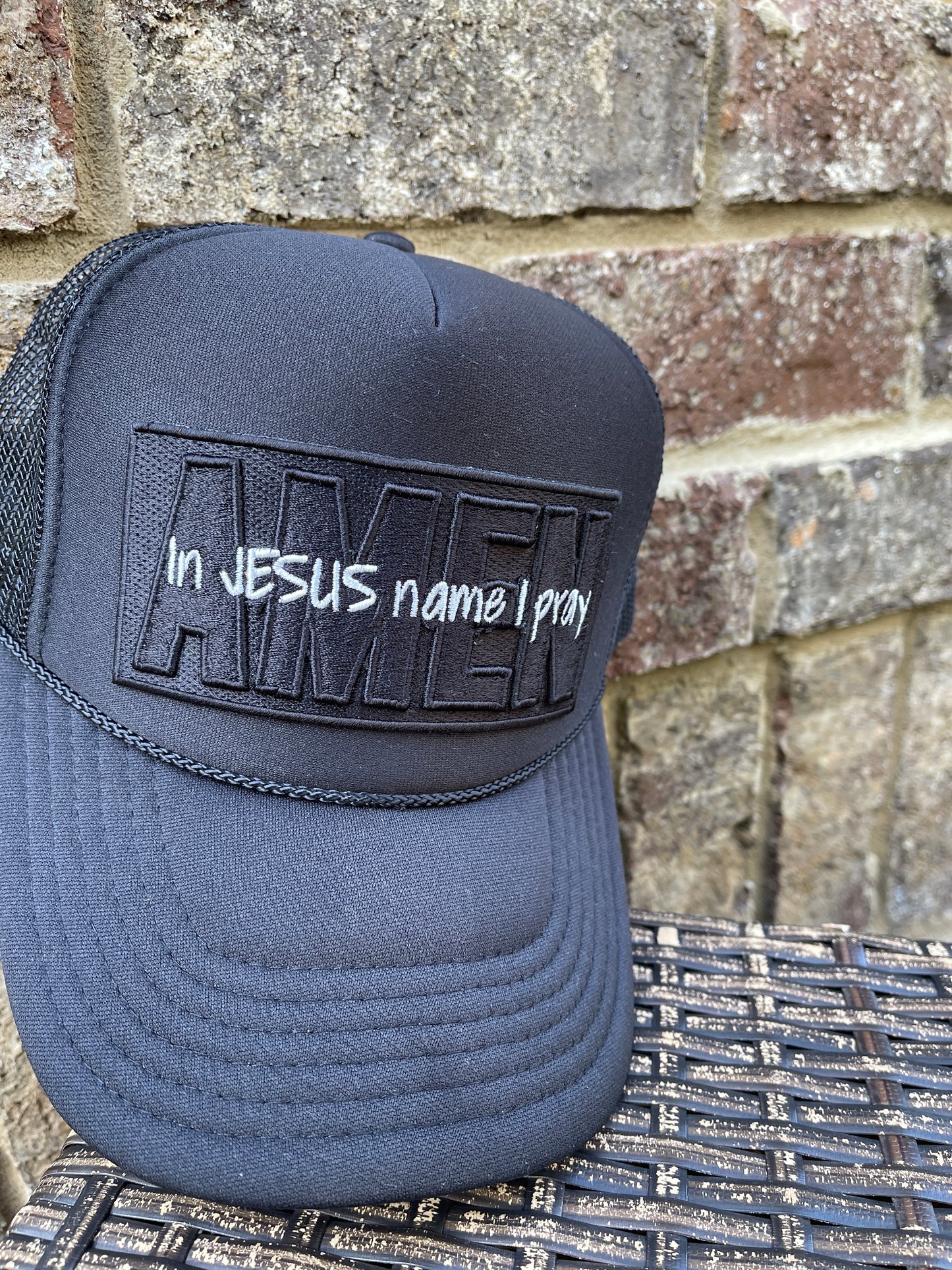 Foam Trucker Hat (IN JESUS NAME I PRAY)