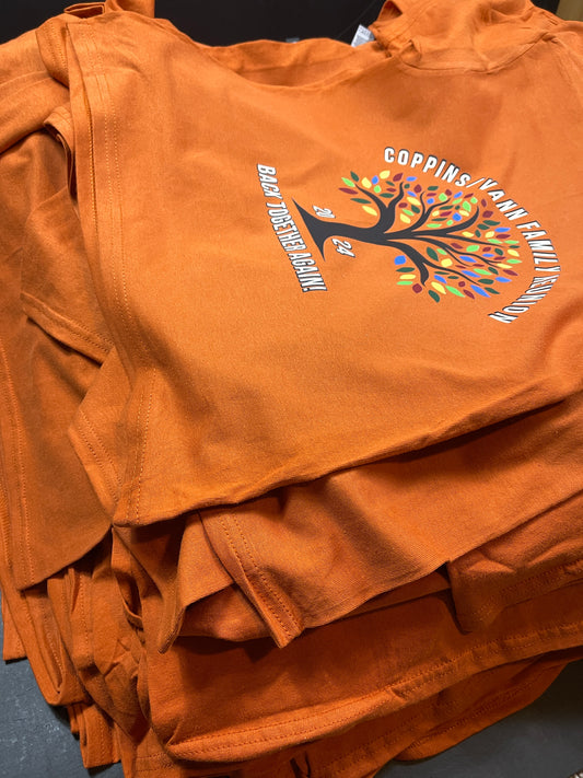 Custom Family Reunion Shirts | Personalized Matching T-Shirts for Families